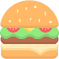 external hamburger-fast-food-sbts2018-flat-sbts2018-1 icon