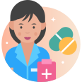 external pharmacist-women-profession-sbts2018-flat-sbts2018 icon