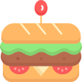 external sandwich-fast-food-sbts2018-flat-sbts2018 icon