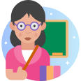 external teacher-women-profession-sbts2018-flat-sbts2018 icon