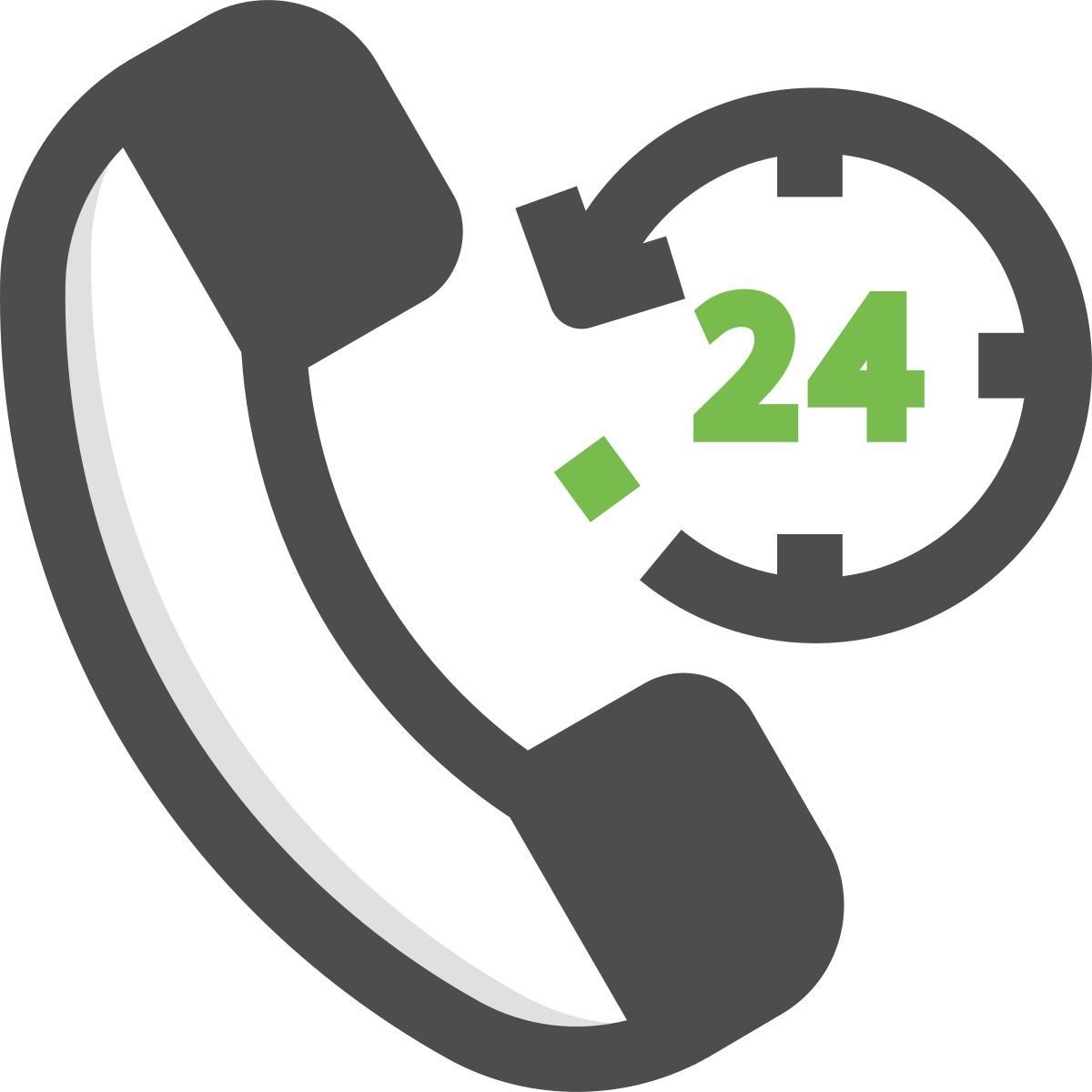 24 hours support icon