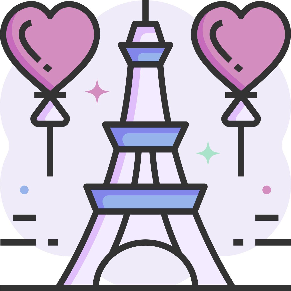 eiffel tower icon