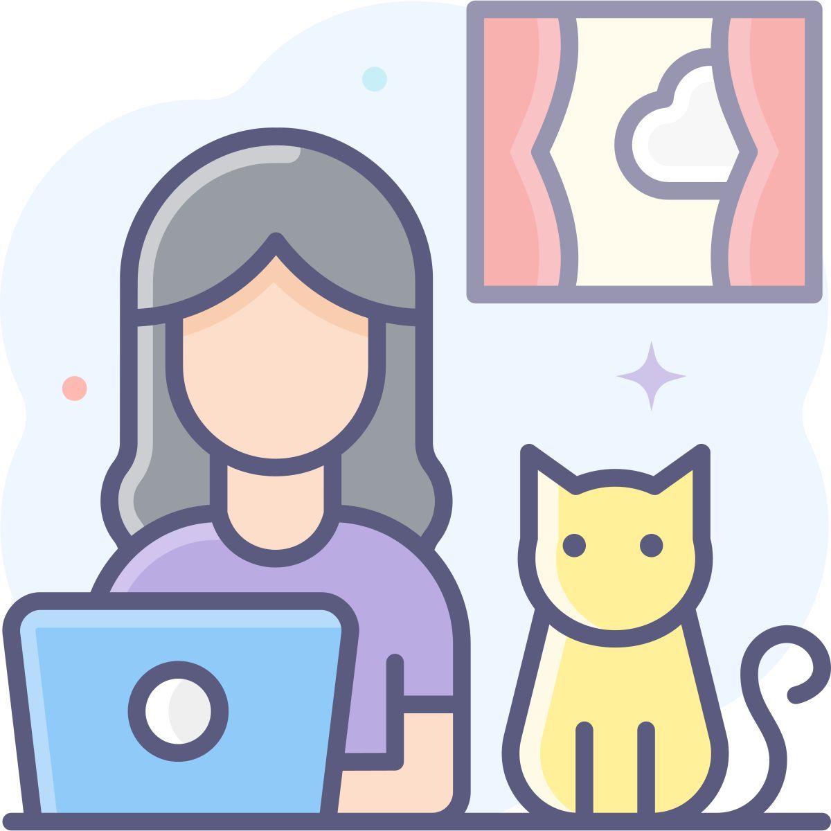 work from home icon