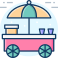external food-cart-carnival-sbts2018-lineal-color-sbts2018 icon