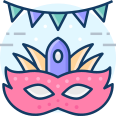 external eye-mask-carnival-sbts2018-lineal-color-sbts2018 icon