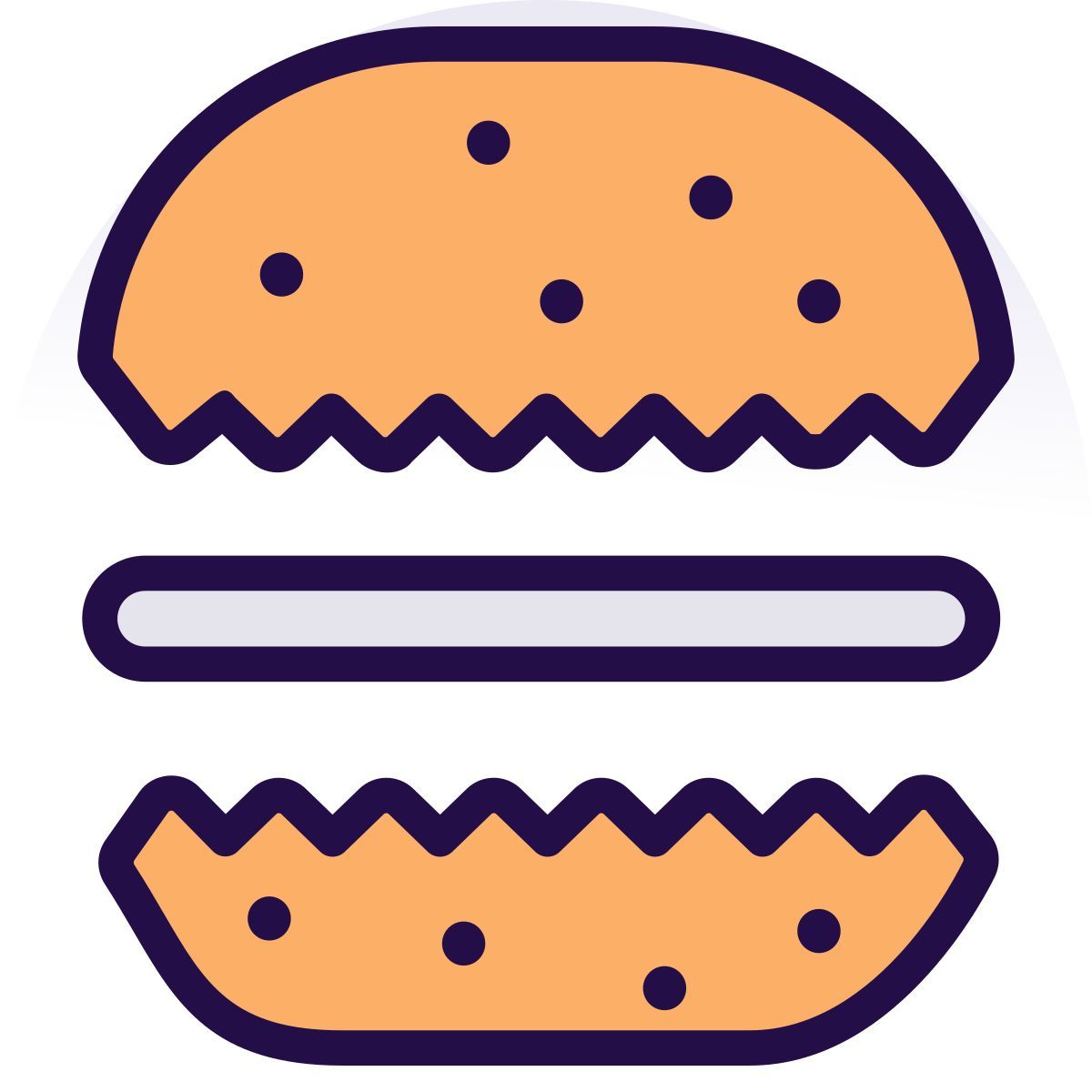 13 burger icon