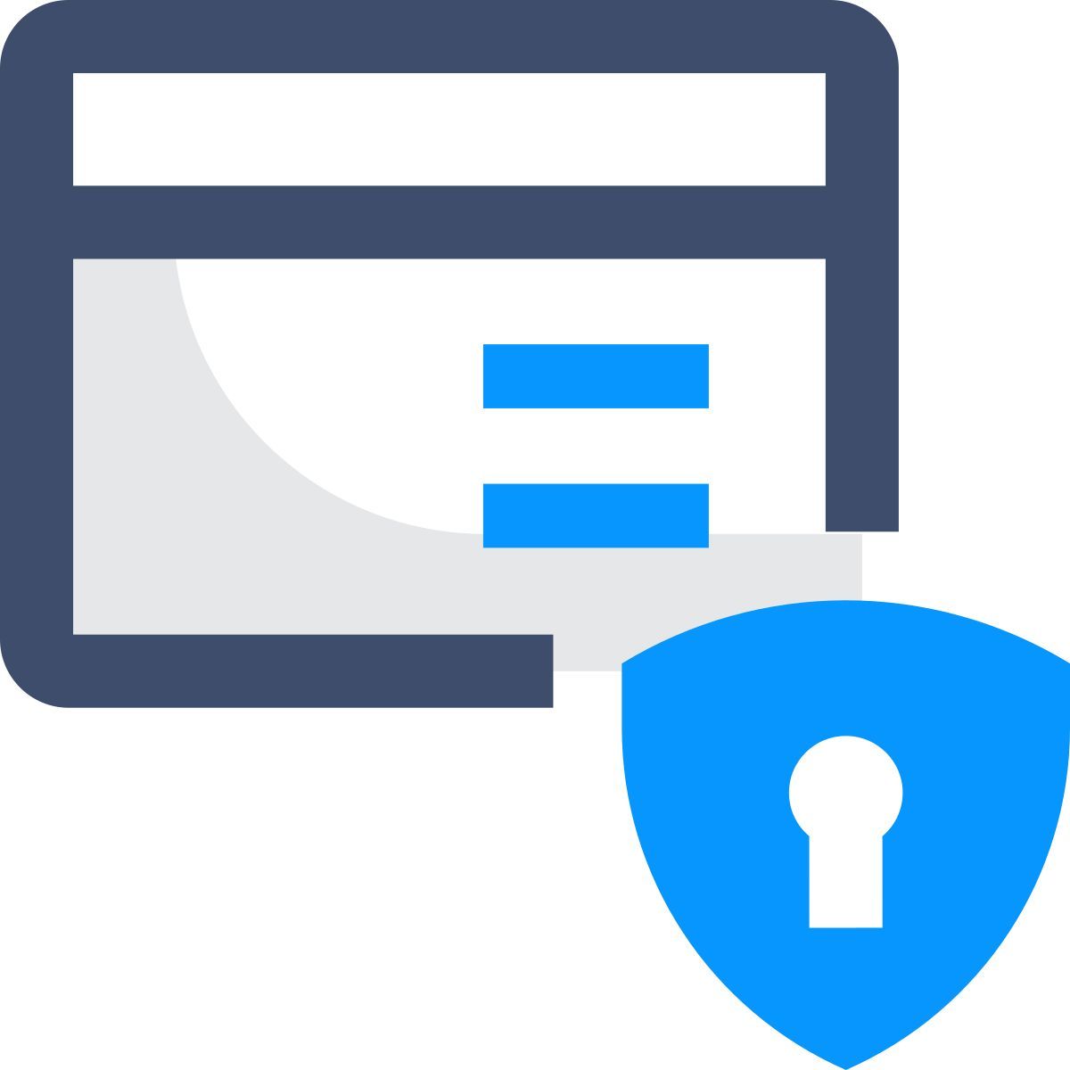 55 secure payments icon