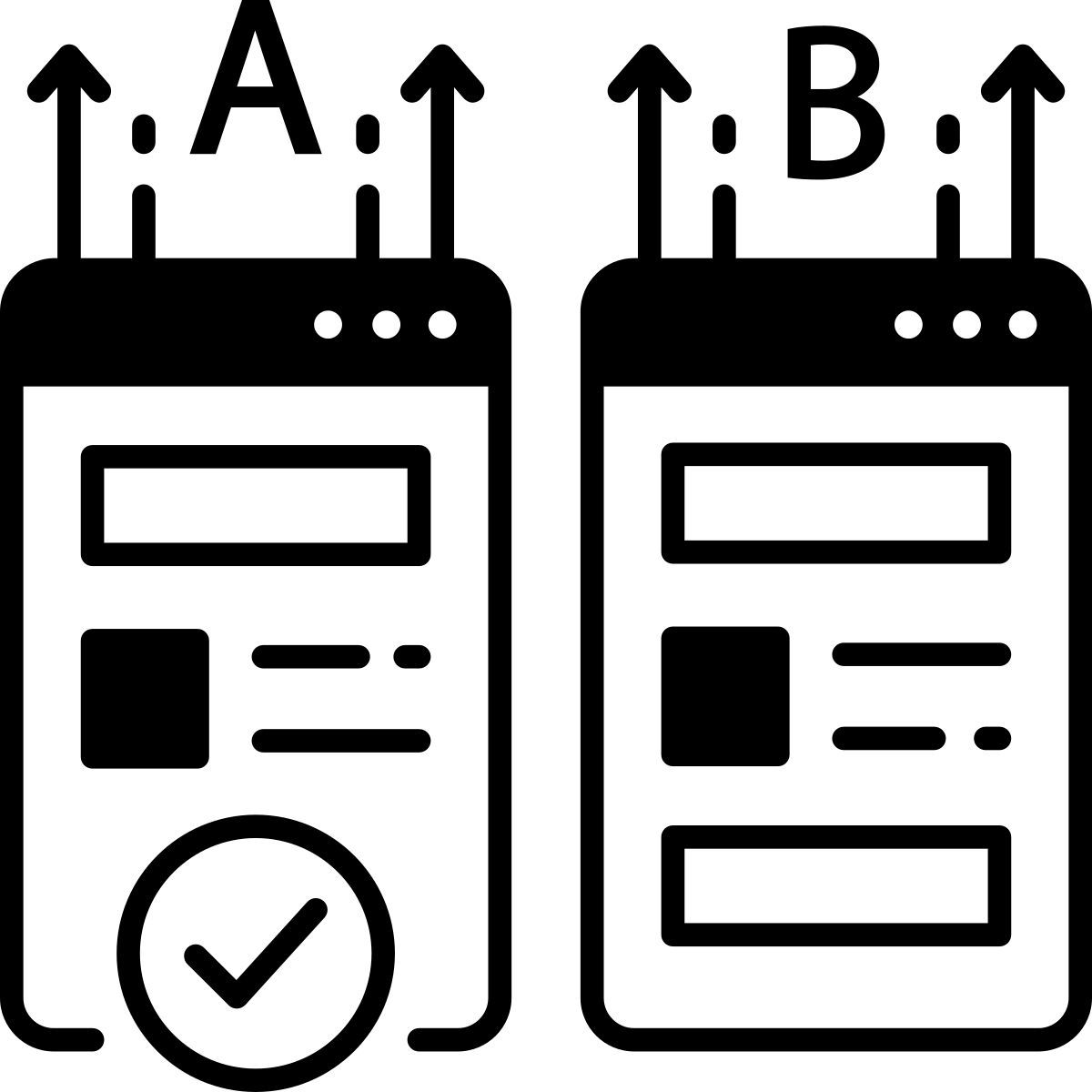 ab testing icon