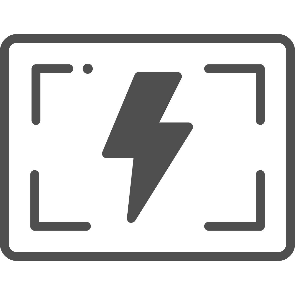 camera flash icon