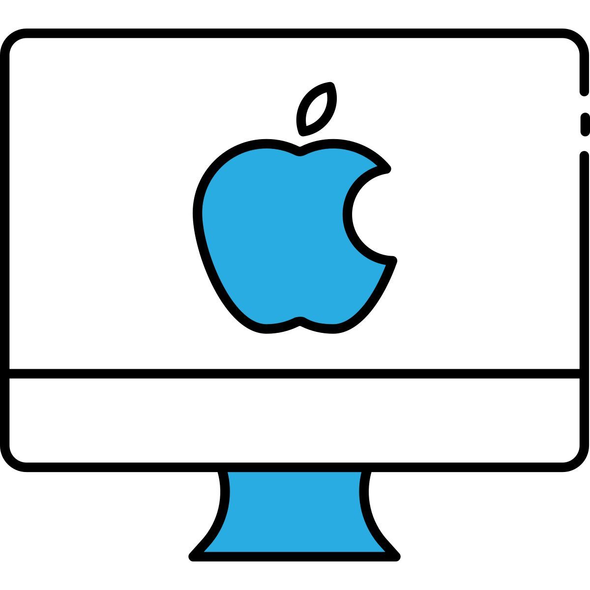 01 apple computer icon