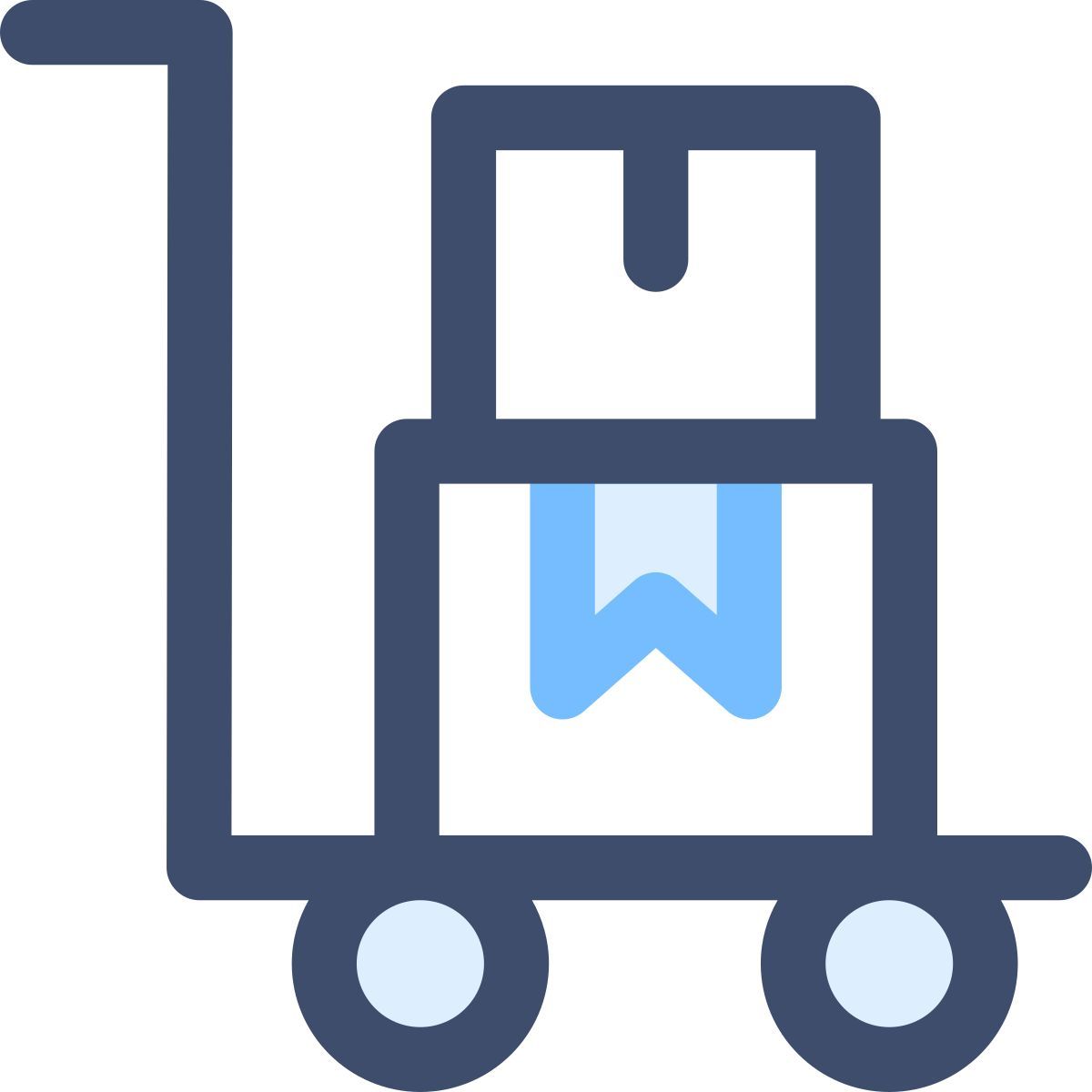 40 trolley icon