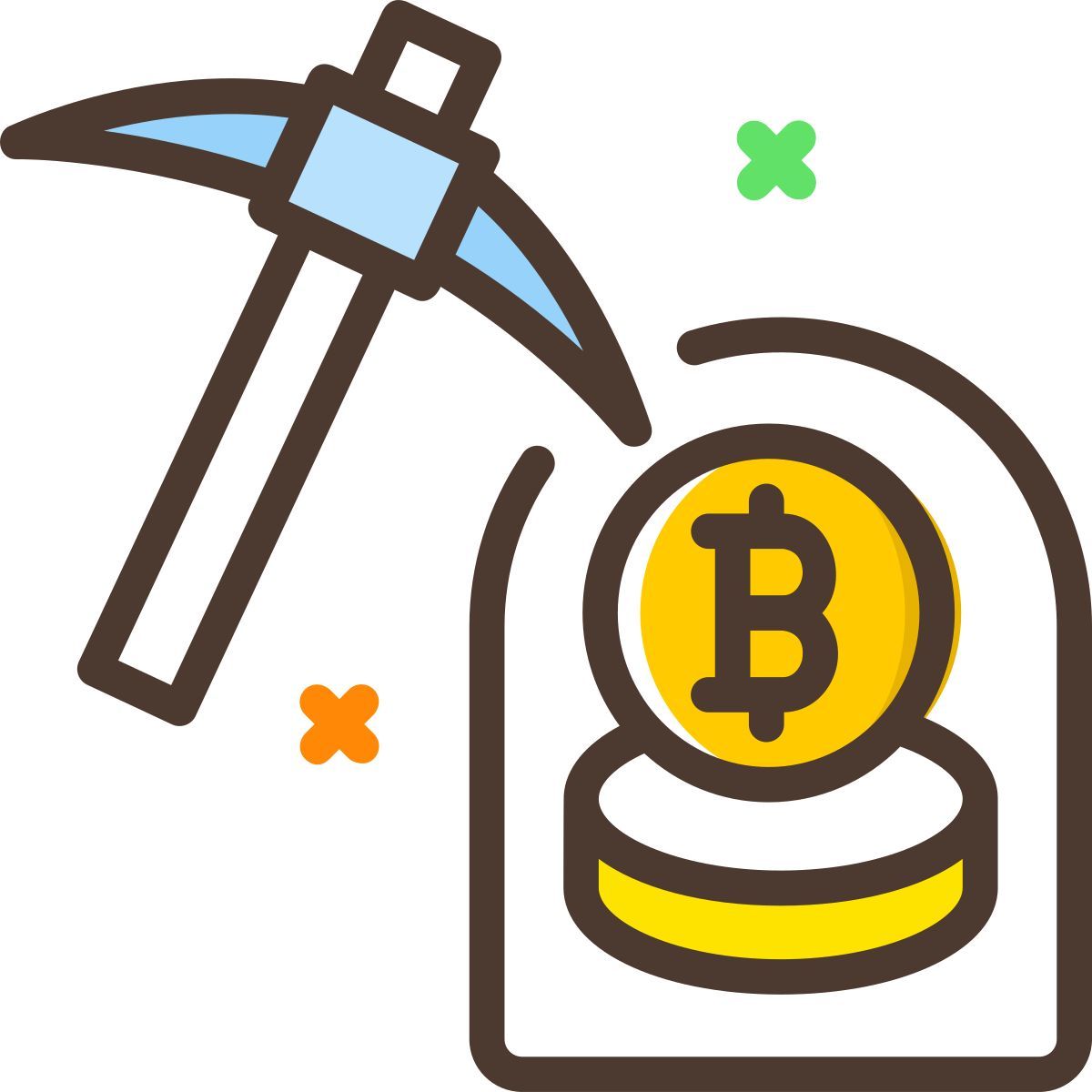 coin mining icon