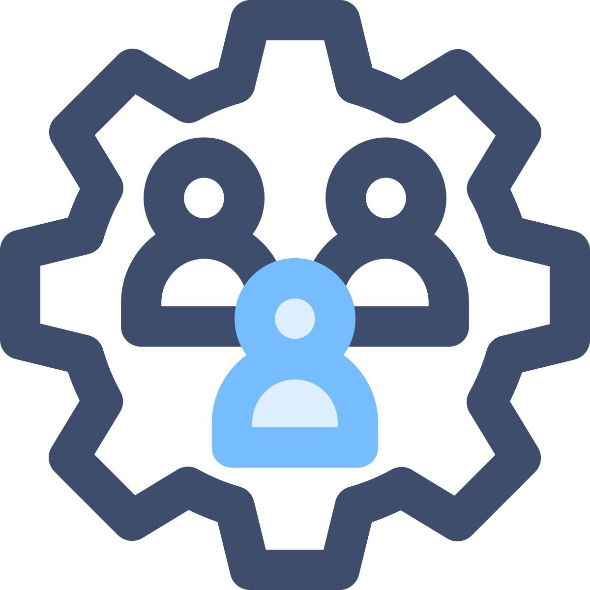 gestión de relaciones con el cliente icon