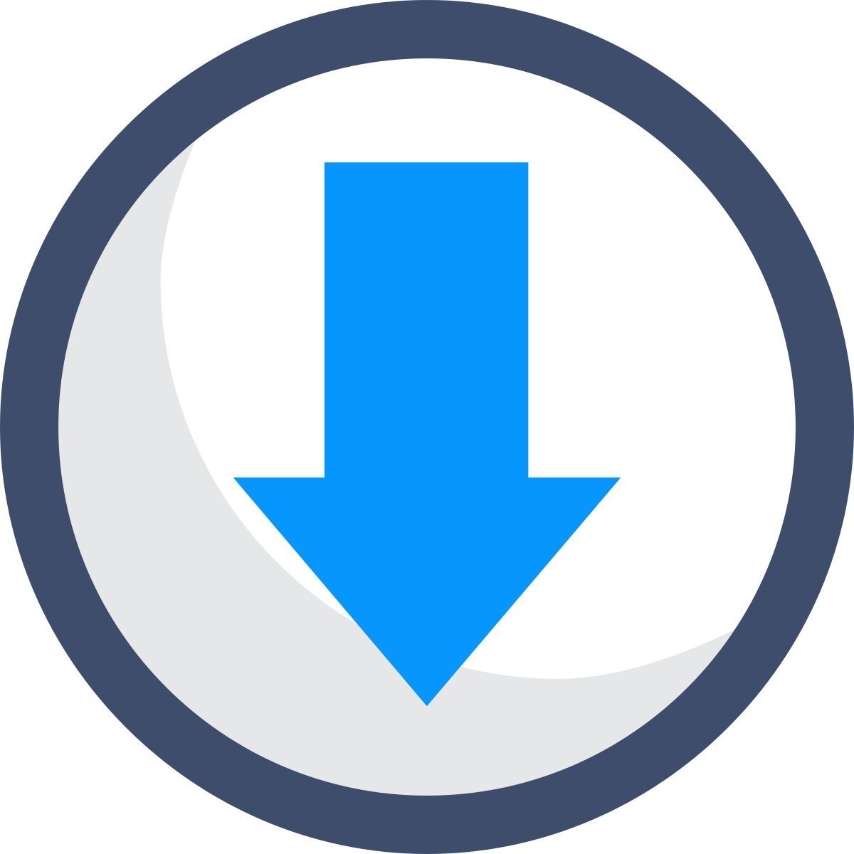 down arrow icon
