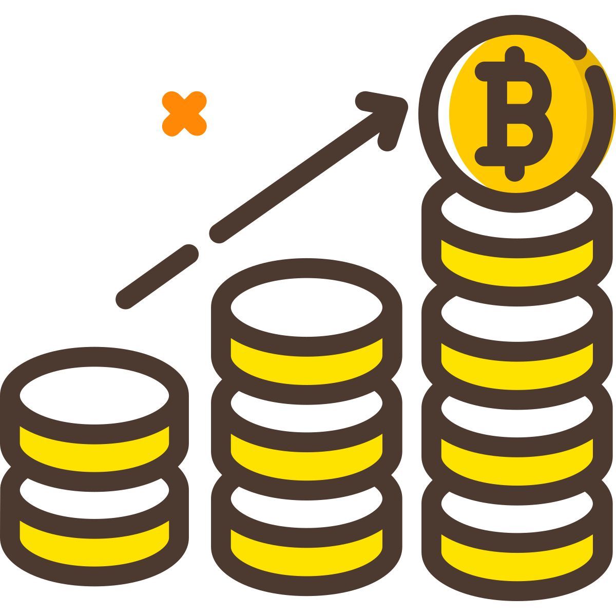 hacer crecer bitcoin icon