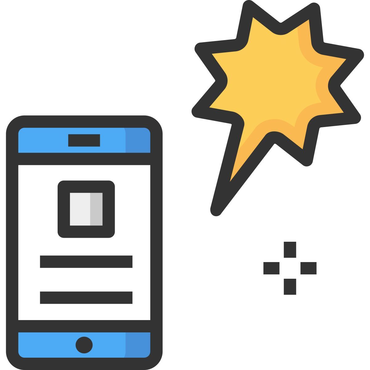 mobile advertisement icon