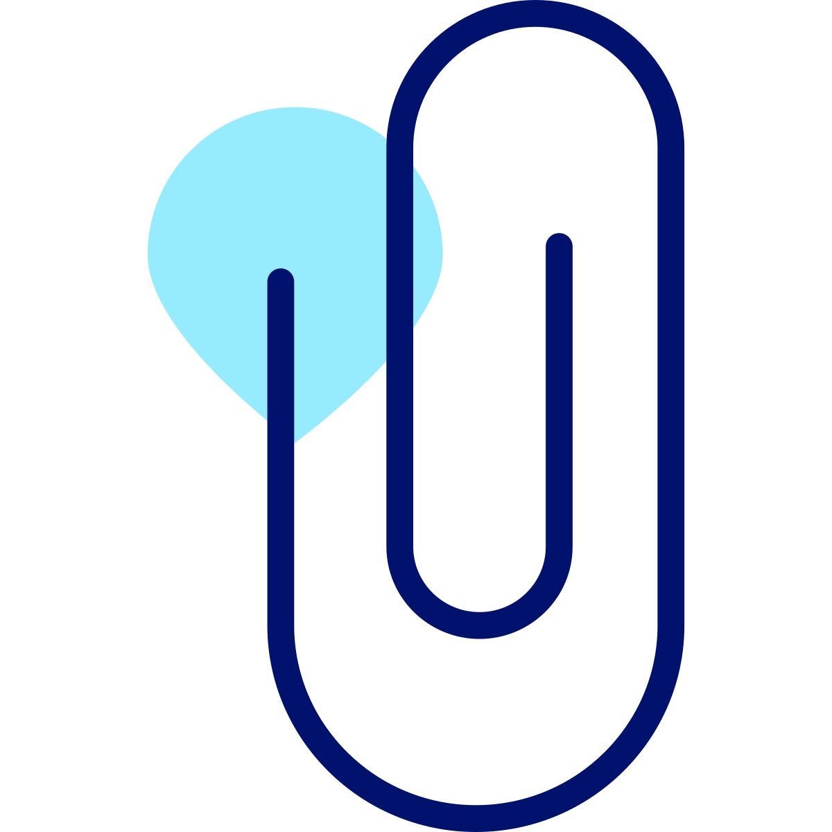 paper clip icon