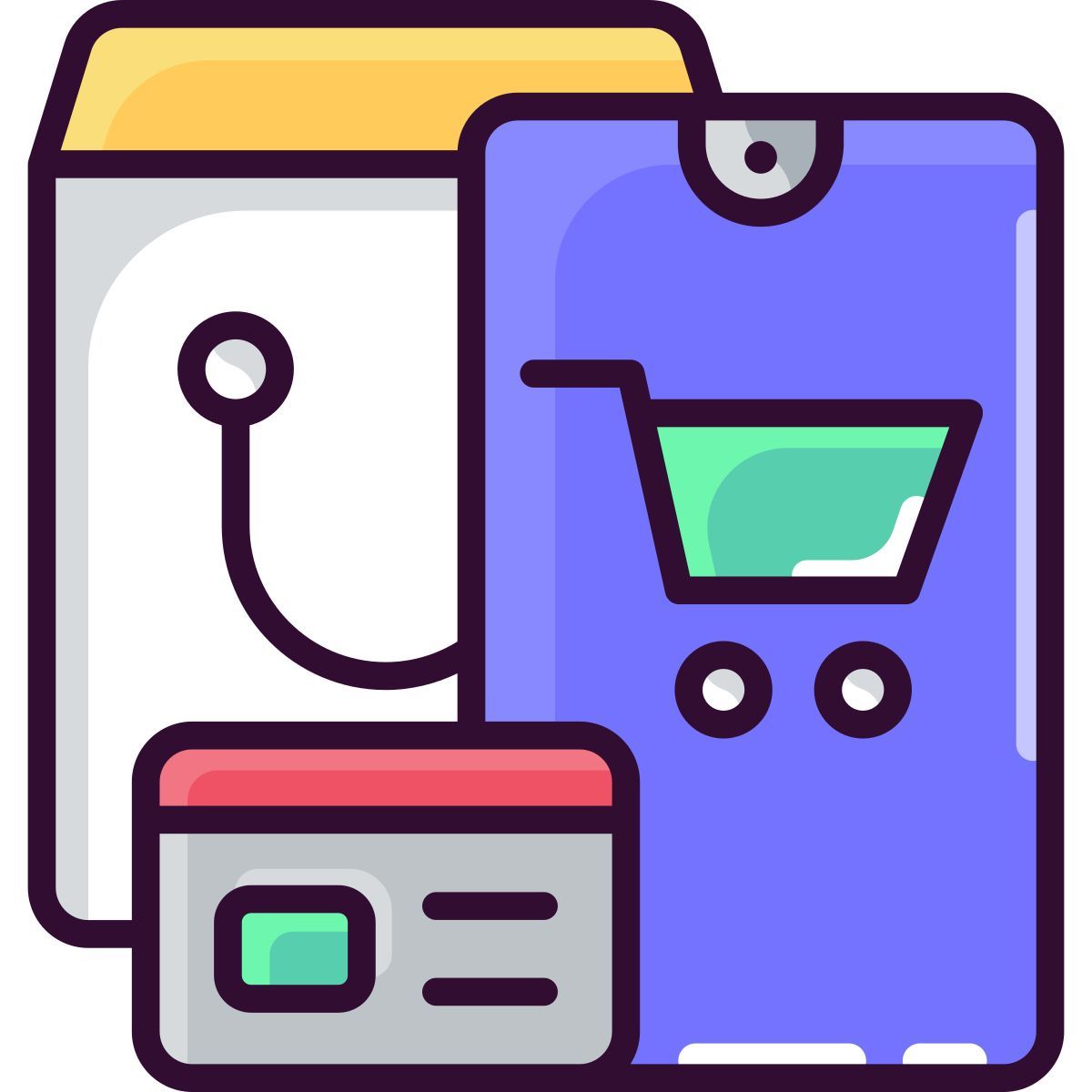 shopping payment icon