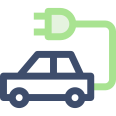 external electric-car-ecology-basic-1-sbts2018-outline-color-sbts2018 icon