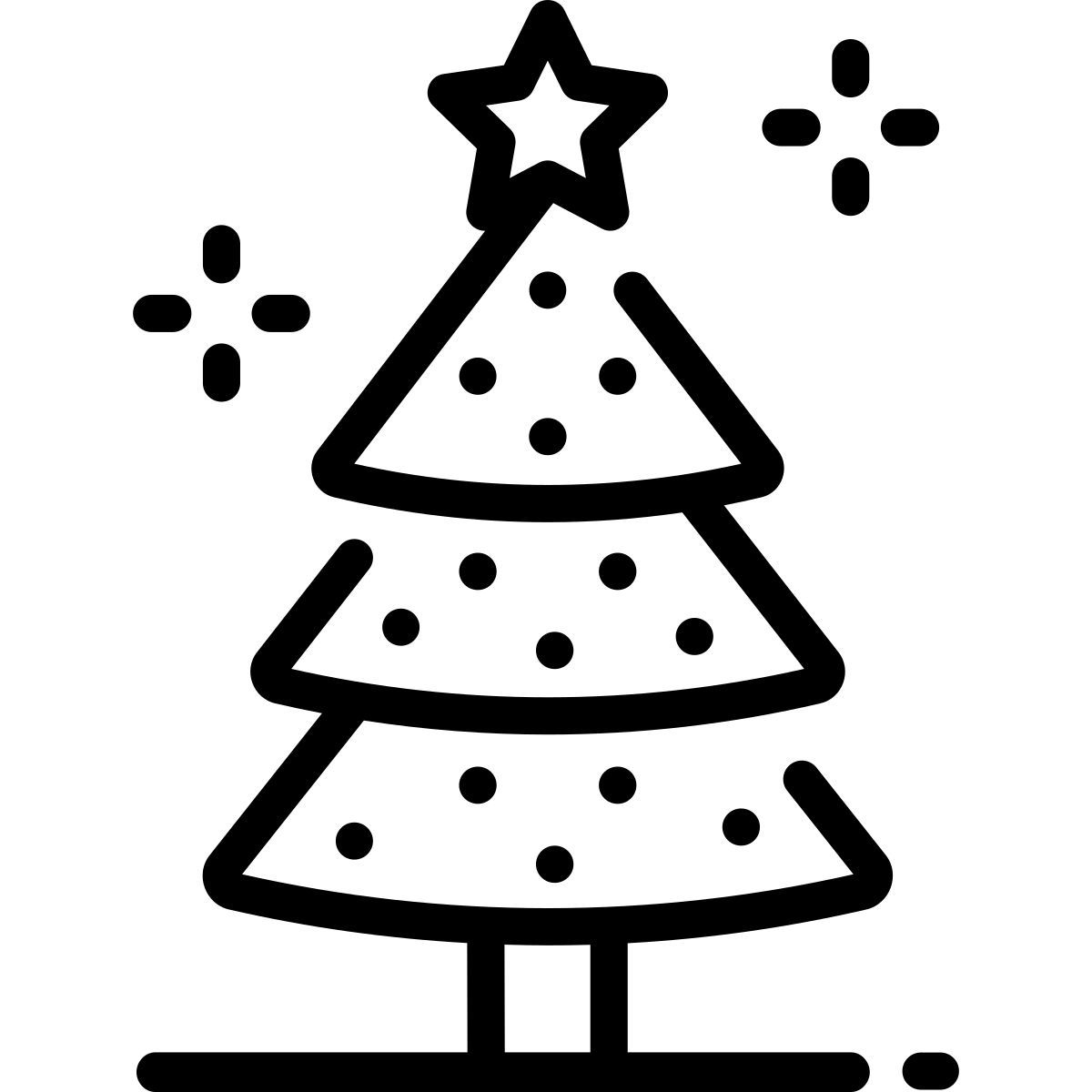 christmas tree icon