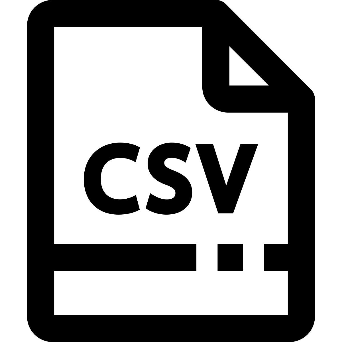 csv icon