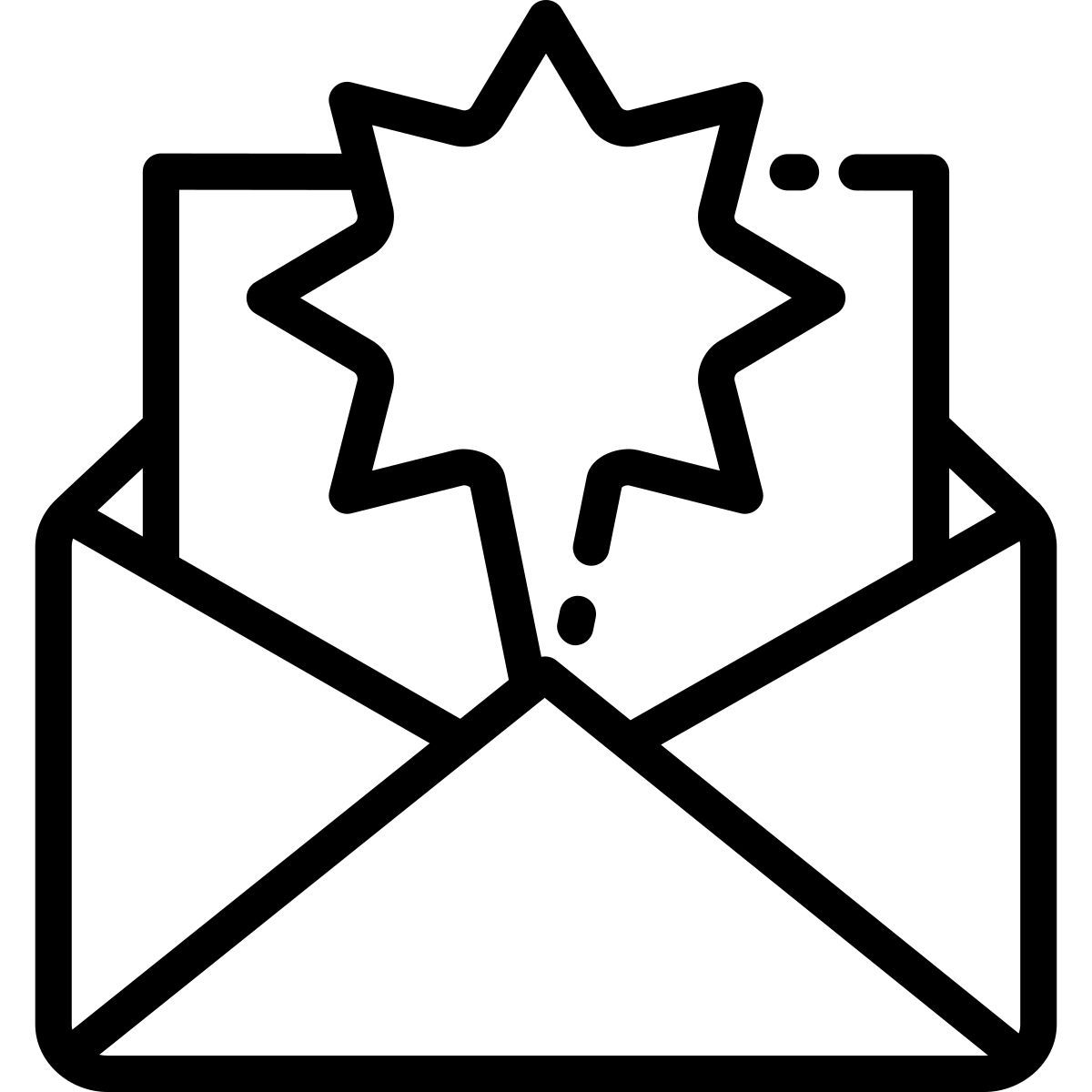 email advertisement icon