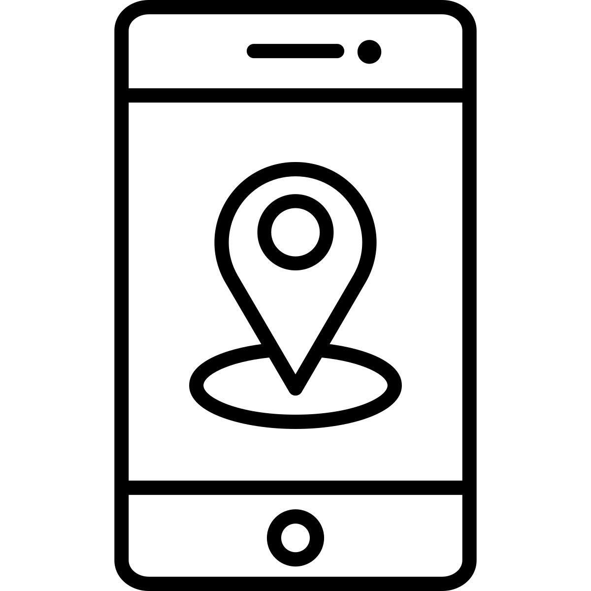 location pointer icon