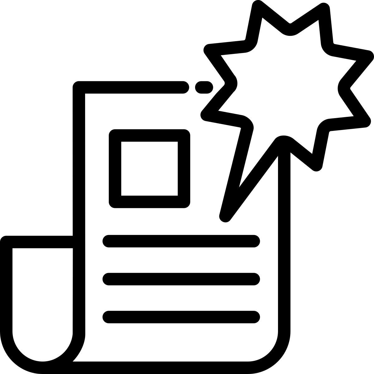 anuncio de revista icon