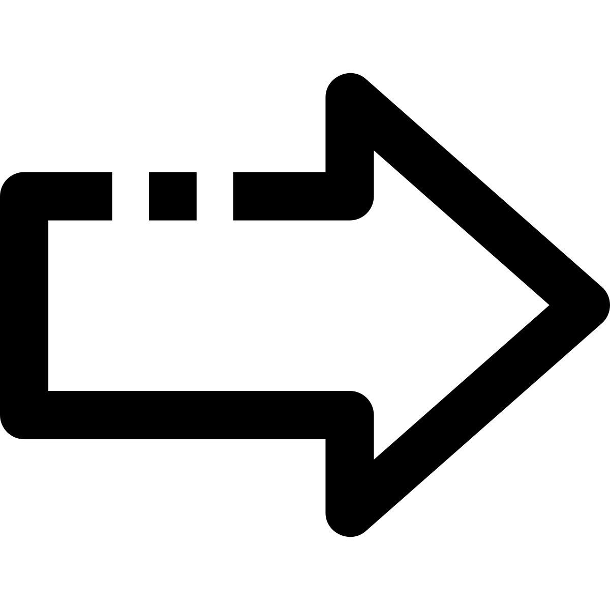 right arrow icon