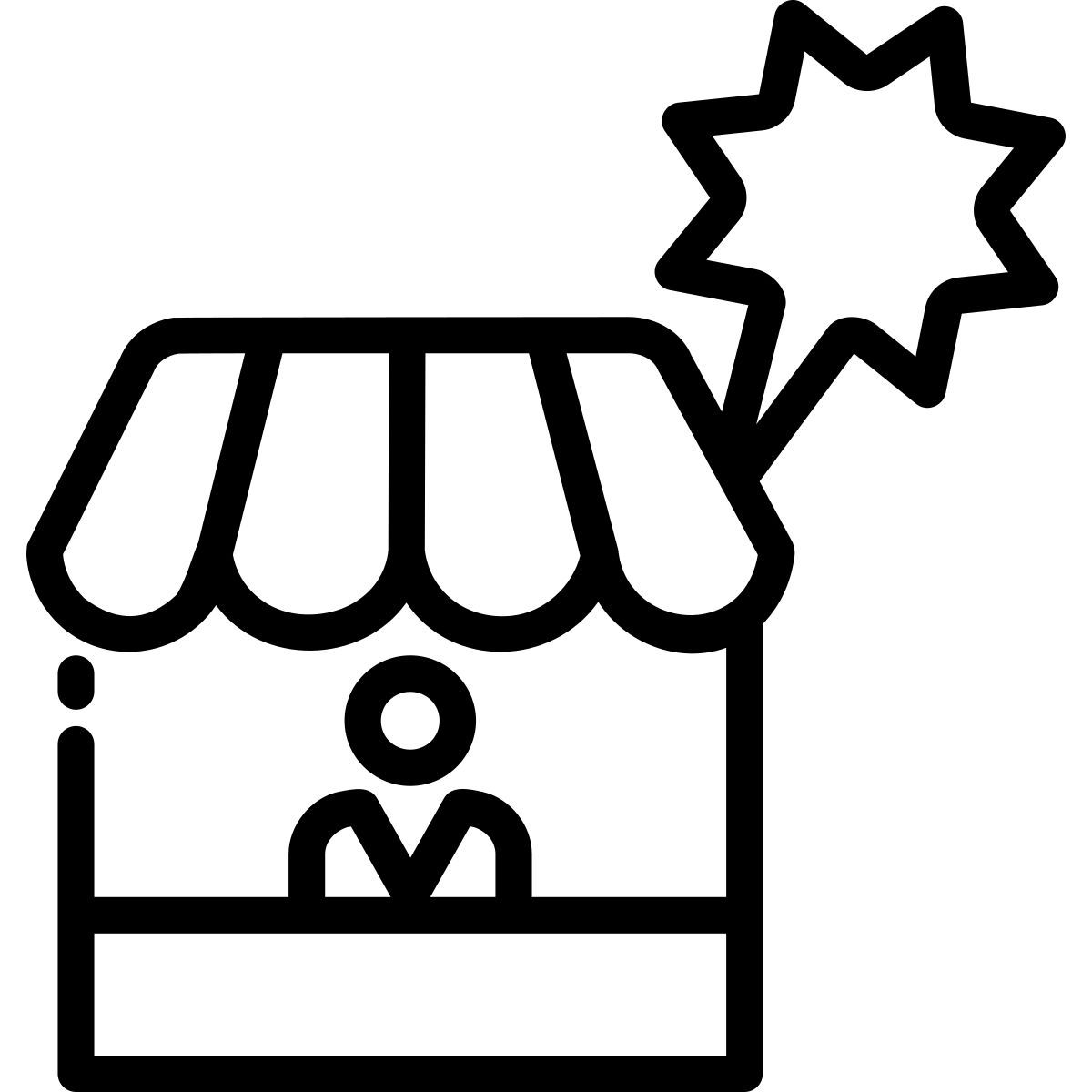 shopping ad icon
