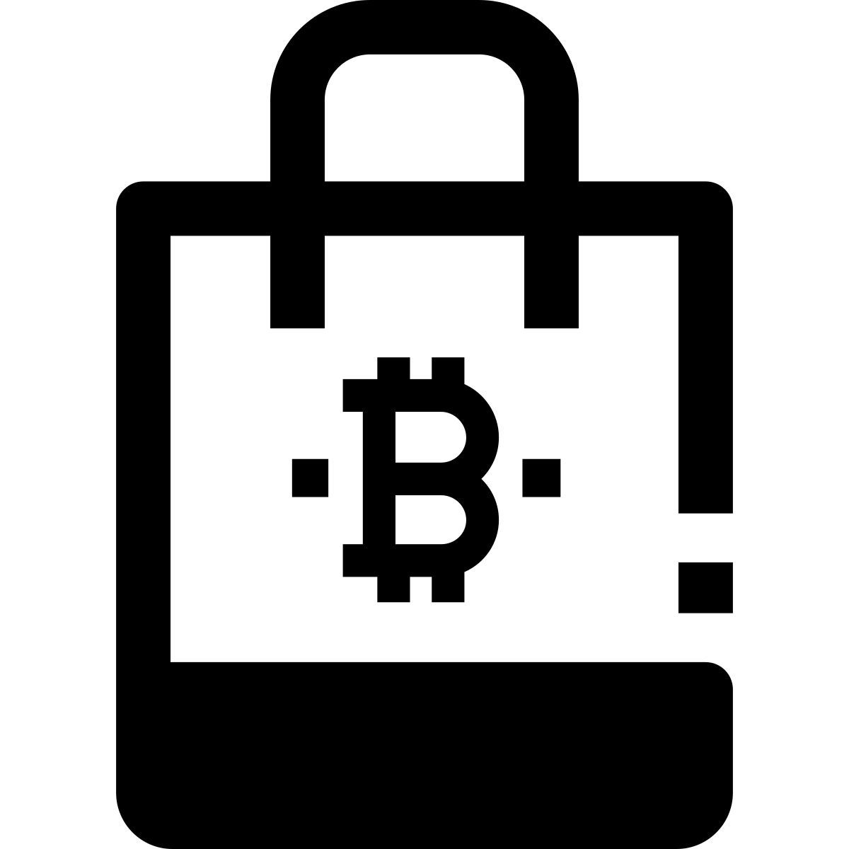 shopping bag icon