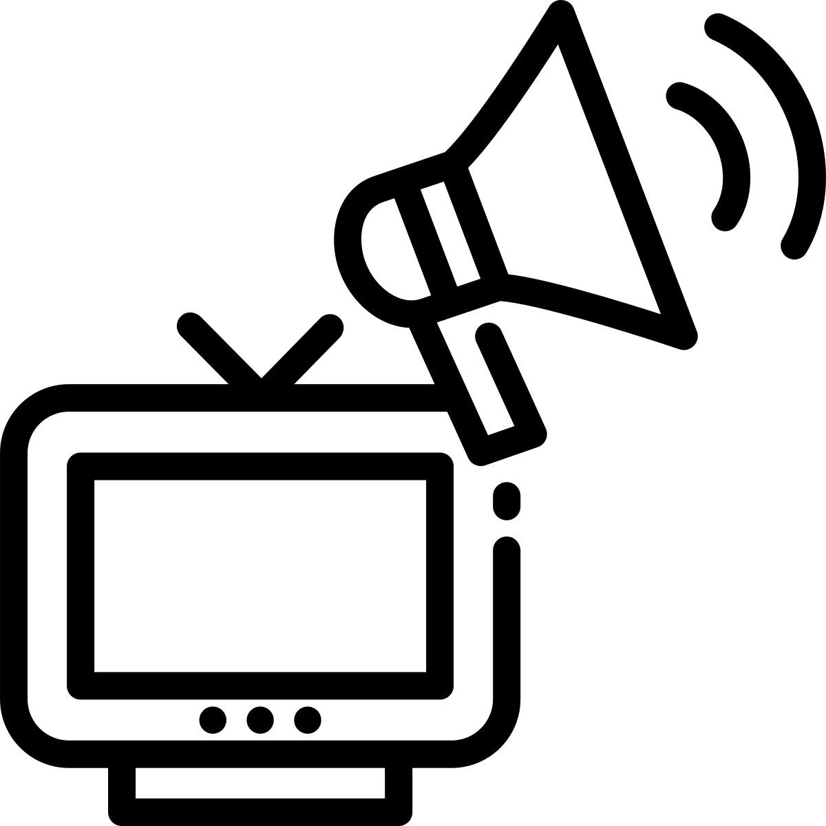 publicité télévisée icon