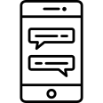 external chat-smart-phone-sbts2018-outline-sbts2018-3 icon