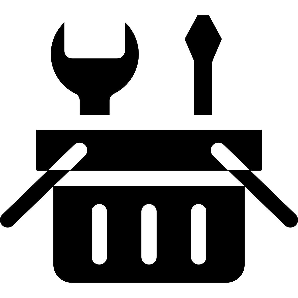 53 tools and safety icon