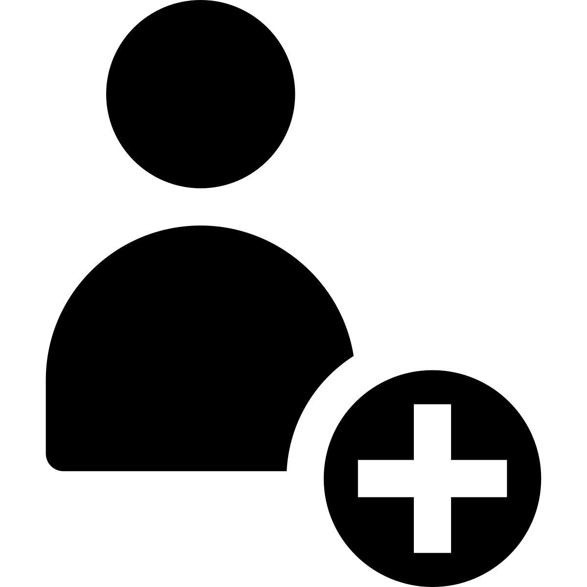 add user icon