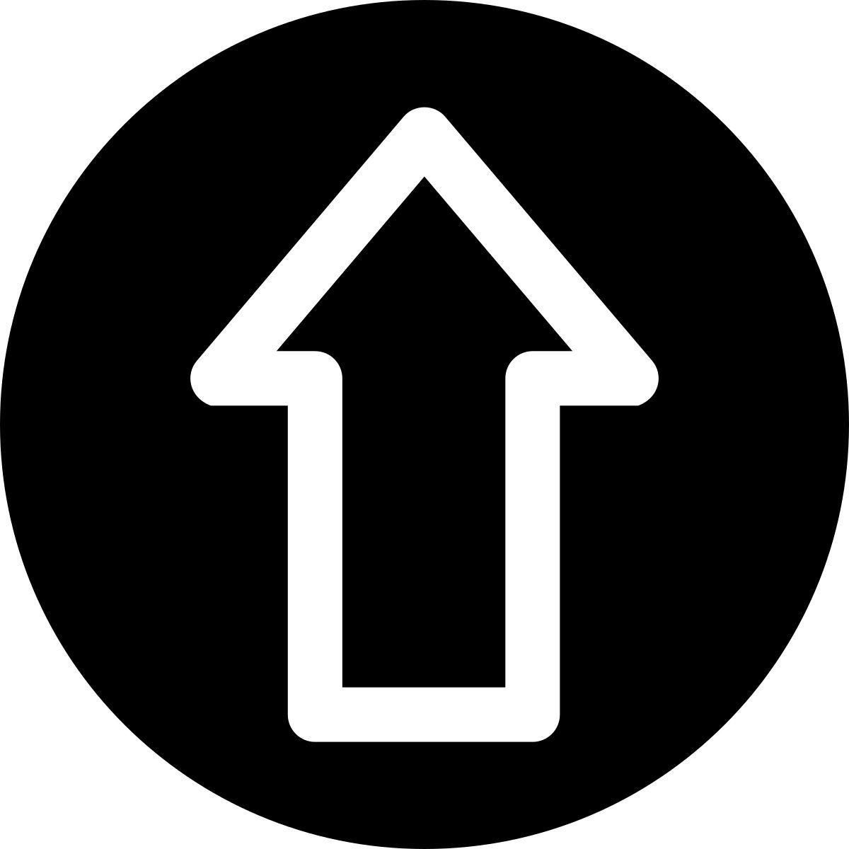 arrow up icon