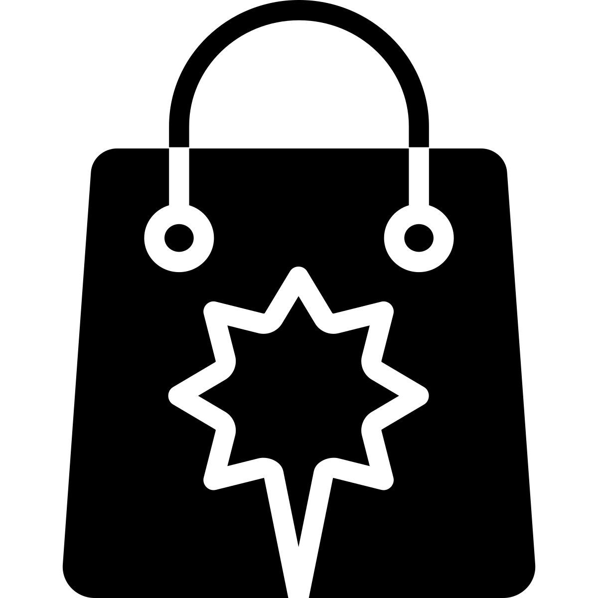 bag advertisement icon