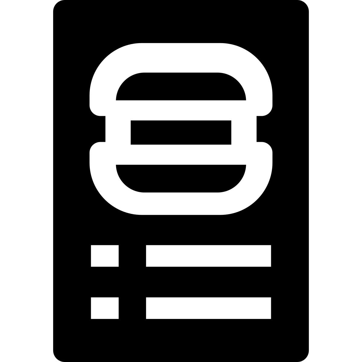 hamburger menu icon