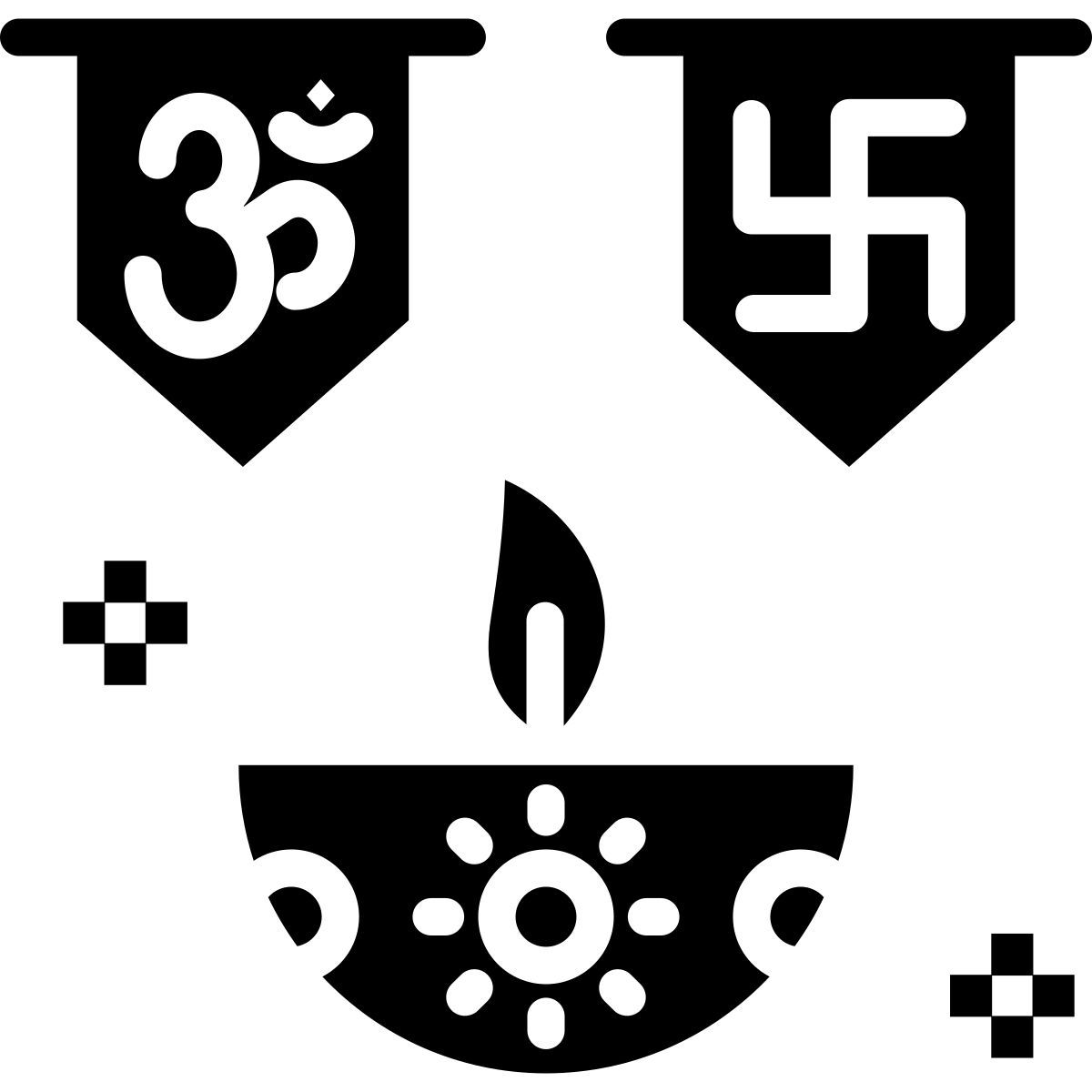 디왈리 램프 icon