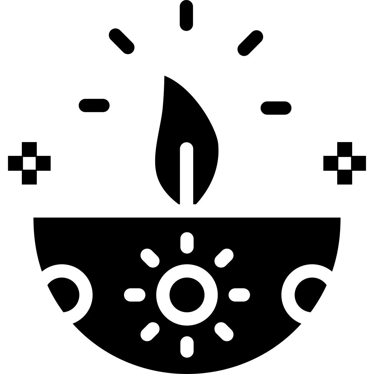 diwali lampe icon