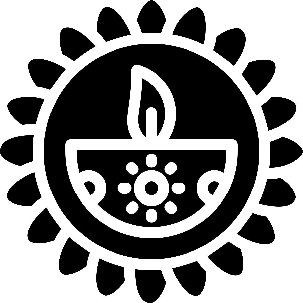 diwali lampe icon