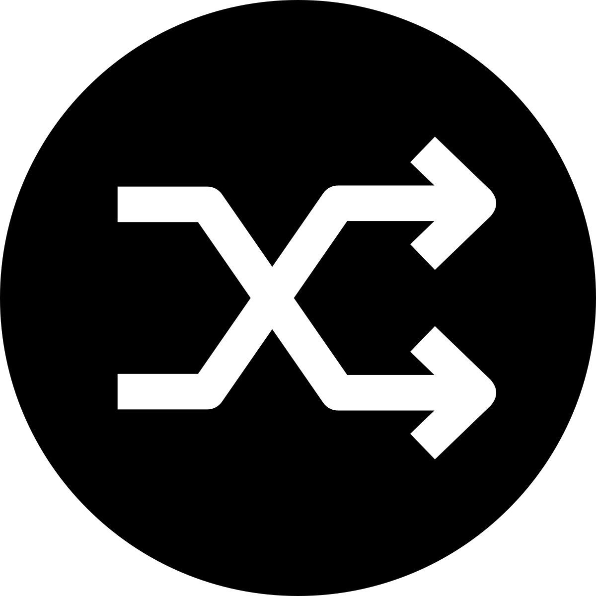 shuffle icon