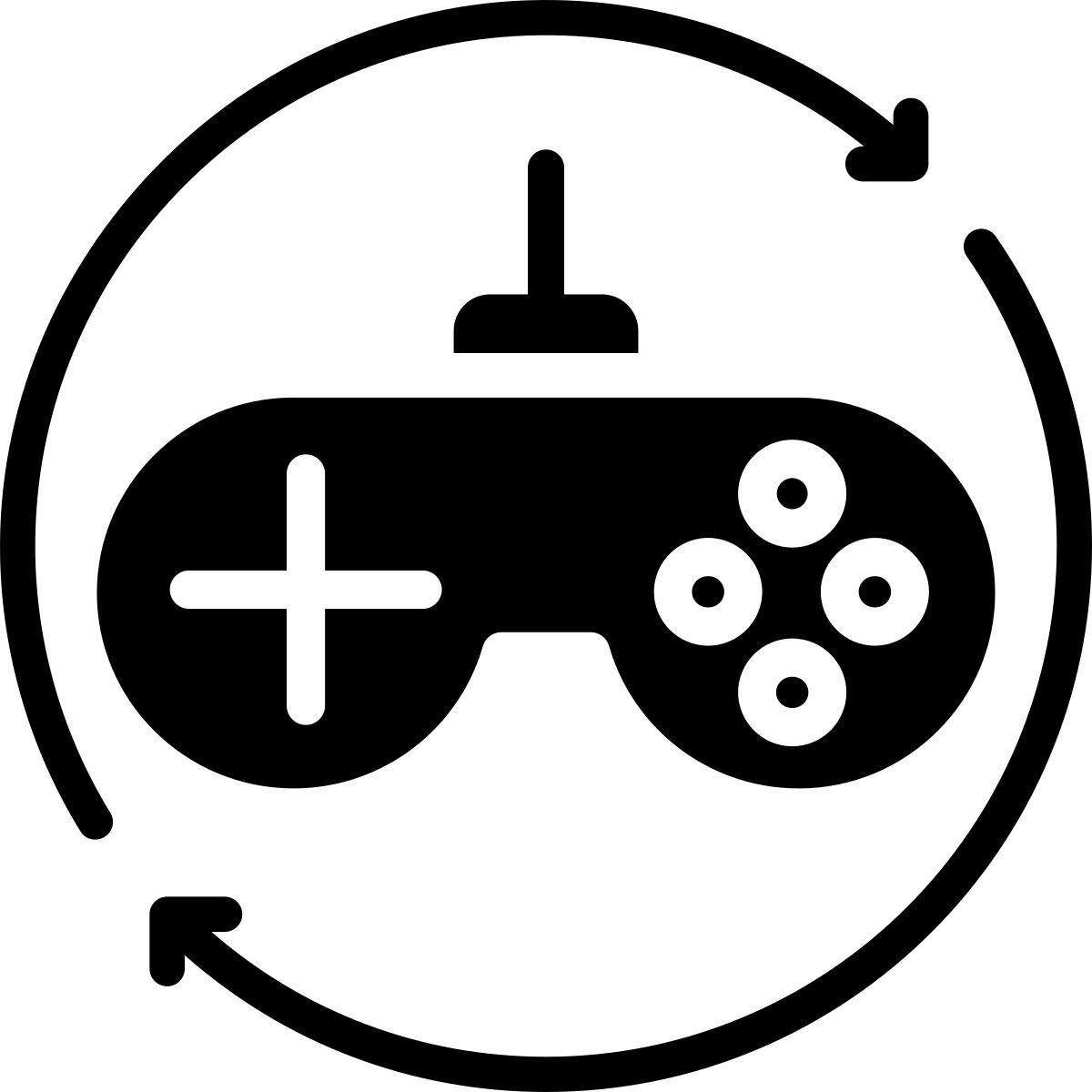 video game simulation icon