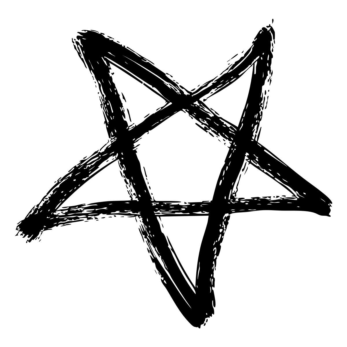 external pentagram halloween scribbles edt.graphics icon