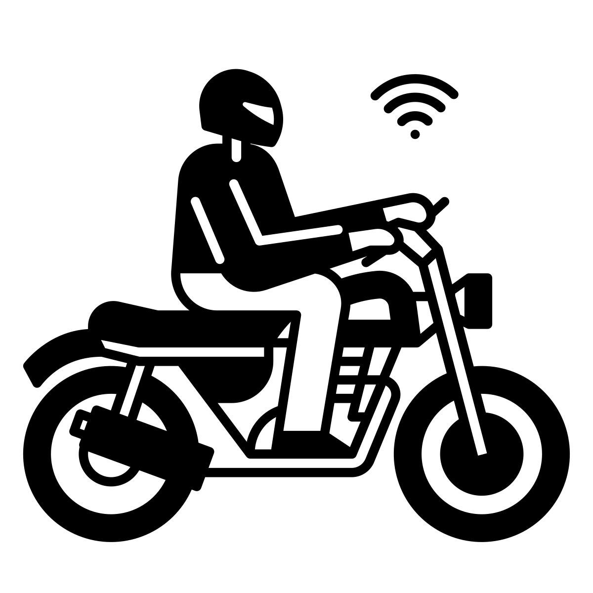 smart bike icon
