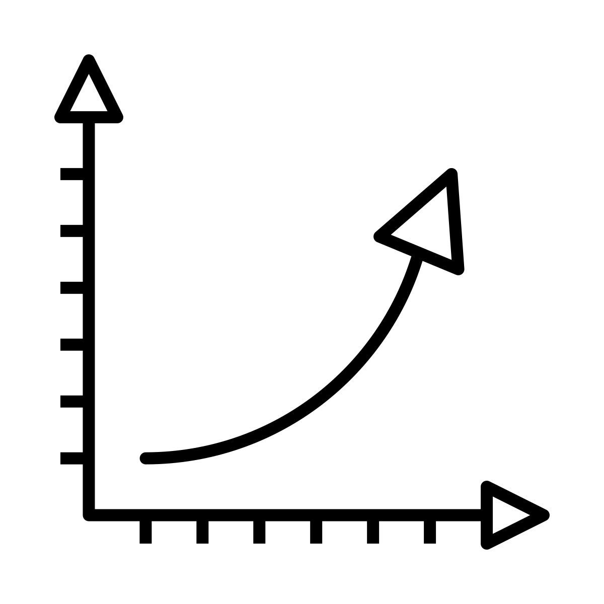 growth chart icon