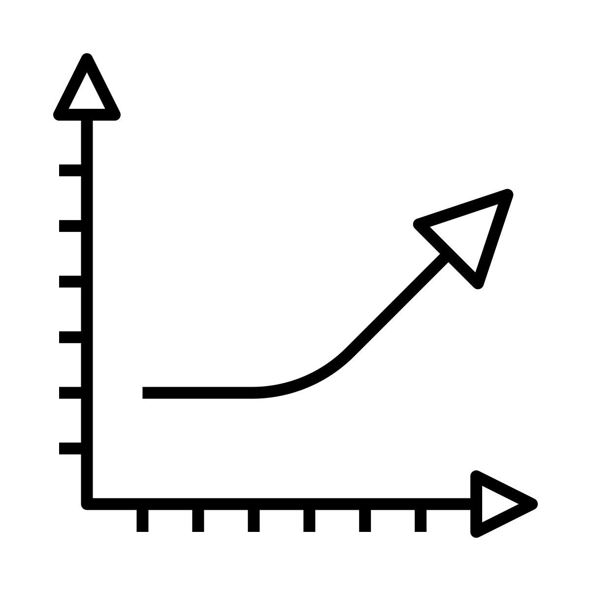 growth chart icon