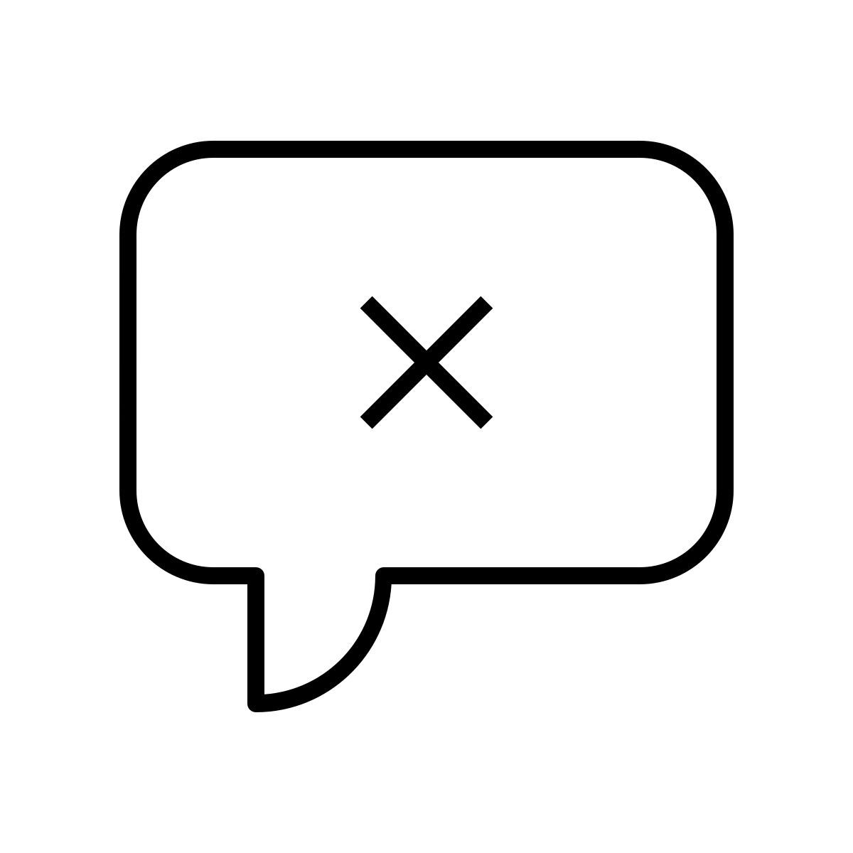 delete chat icon