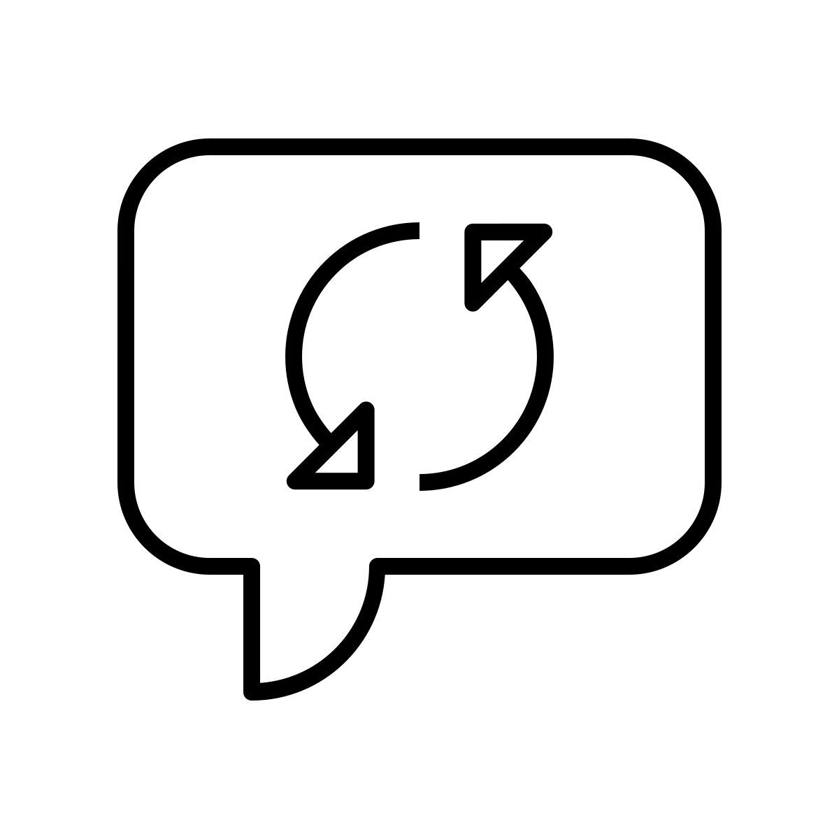 chat bubble icon