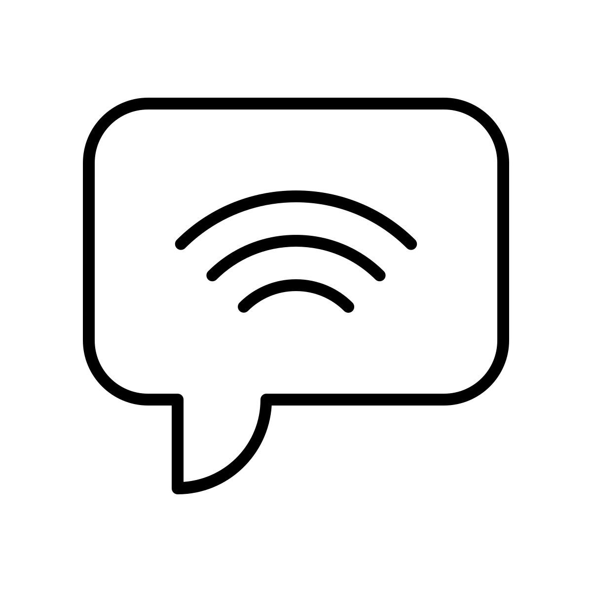 chat bubble icon